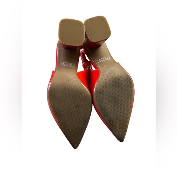 NORDSTROM RACK Janelle Slingback Pump In Red Ruby - Picture 8 of 9